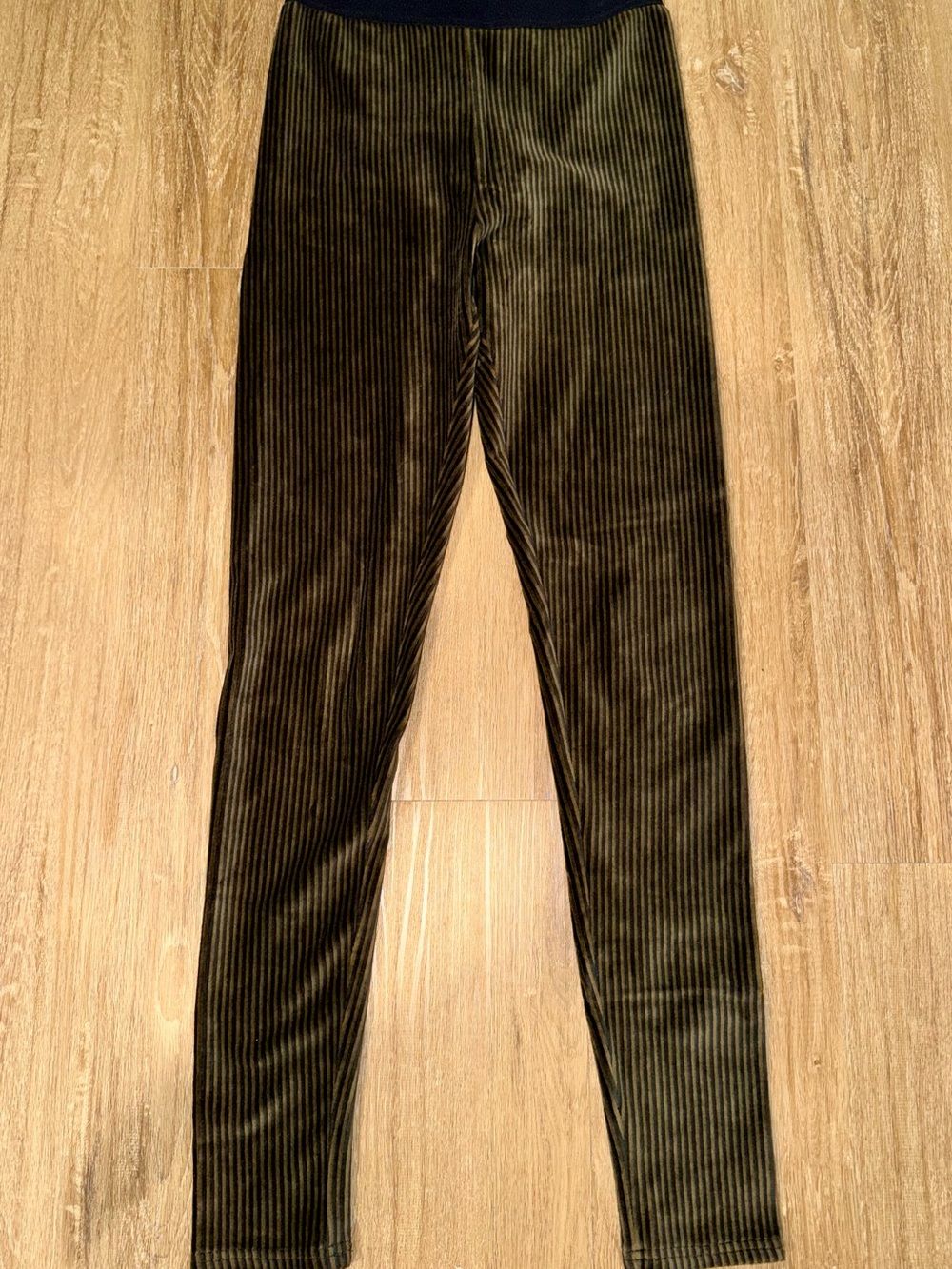 Free People | Free People Olive Green Corduroy Ribbed Pants